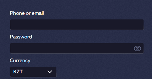 Create an account